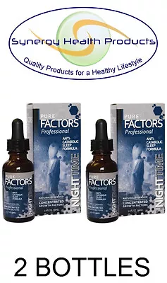 2X Pure Solutions Pure Factors Professional Nighttime Formula 1oz - OUT OF STOCK • $9999.99