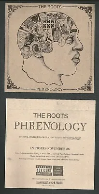 THE ROOTS RARE Vintage 2002 PROMO Vinyl STICKER DECAL 5x5 For Phrenology CD MINT • $12.99