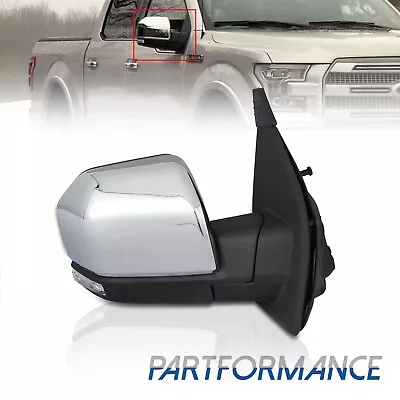 For 2015-2018 Ford F-150 F150 Right Side Mirror Power/Signal/Blind Spot 16-Pin • $169.99