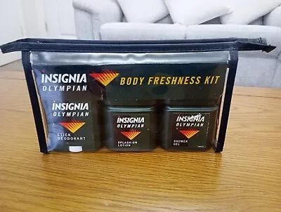 Vintage Insignia Olympian  Body Freshness Kit. Stick Deodorant Splash-on Lotion • £34.95