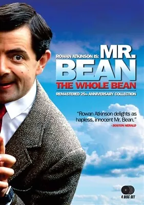 MR BEAN THE WHOLE BEAN New Sealed 4 DVD Set Remastered 25th Anniversary Edition • $23.93