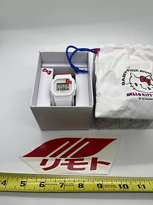 Casio G-SHOCK Baby-G HELLO KITTY 50th Anniversary Watch BGD-565KT-7JR SANRIO • $170