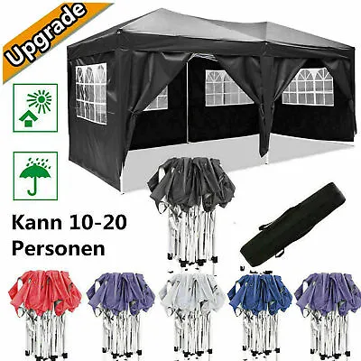 £49.89 • Buy Gazebo Commercial Grade 3m*6m Heavy Duty Marque Market Stall Fold Pop Up Tent 