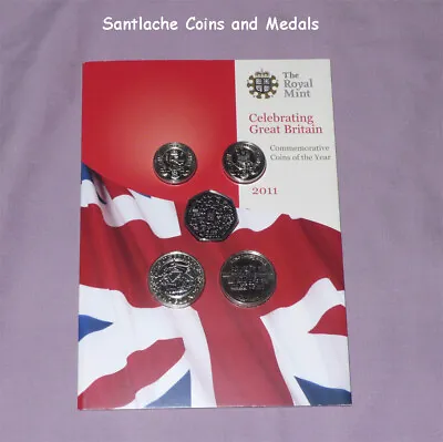 2011 Royal Mint Brilliant Uncirculated Set Coins - Scarce Coins • £165