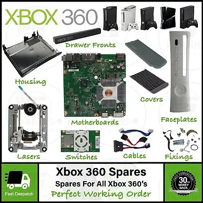 Genuine Replacement Parts For All Microsoft Xbox 360 Consoles | You Choose • £12.97