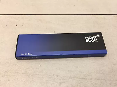 Mont Blanc Rollerball Refill Fine 2X1 Pacific Blue (105163) 2-PACK • $20.31