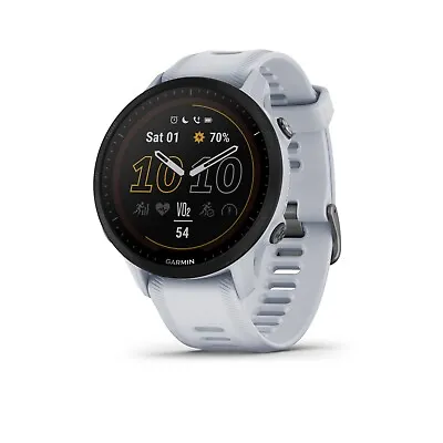 Garmin Forerunner 955 Solar GPS Running Smartwatch Whitestone • $599.99