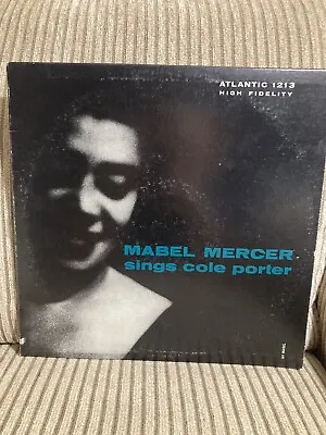 Mabel Mercer Sings Cole Porter Vinyl Atlantic Records #1213 With Cy Walter • $8.12