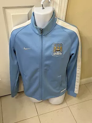 Manchester City Nike Jacket Adult Medium Great Shape. • $34