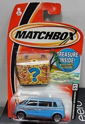 2005 Matchbox Treasure Chest Package VW Volkswagen Microbus #51 • $7.99