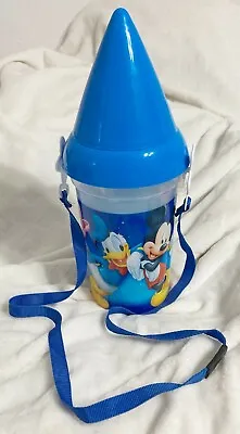 Disney Mickey Mouse And Friends Cotton Candy Souvenir Container With Leash • $8