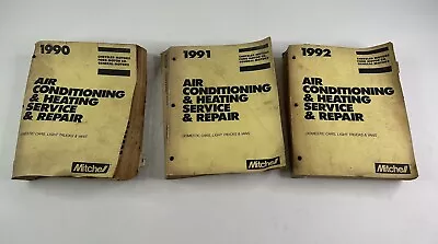 Mitchell Estimating Air Conditioning & Heating Service & Repair 1990–1992 • $25