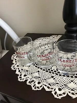 3 Ebbrezza  Vodka Martini Cocktail Rocks Glasses • $24.98