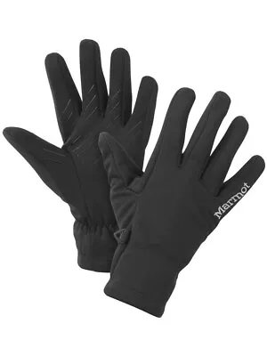 Marmot Women's Unisex Connect SOFTSHELL Gloves - Black S • $14.88