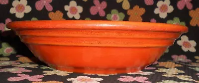 1930's Pacific California Pottery Apache Red Bowl #606 California Hostess Ware • $24.99