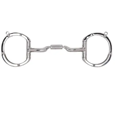 Myler Eggbutt With Hooks Low Port Comfort Snaffle MB 04 • $151.95