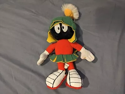 Marvin The Martian Plush Stuffed Toy Looney Tunes Warner Bros Vintage 1995 8  In • $7.48