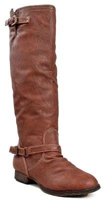 $22.95 • Buy Breckelles Outlaw-81 Women's Red Zipper Tall Riding Boots