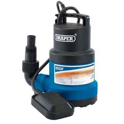 £49.99 • Buy Draper Submersible Water Pump With Float Switch 108L/Min 350W 230V 61668 Ex D