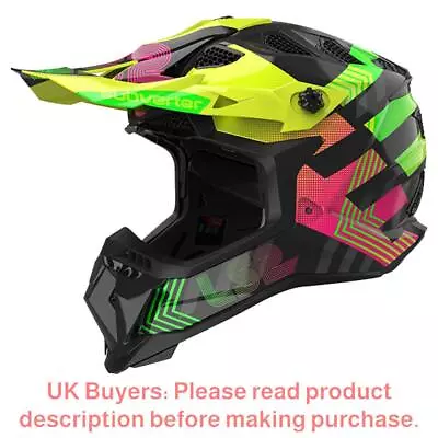 LS2 MX700 Subverter Chromatic Black-06 Offroad Helmet - New! Free Shipping! • $178.48