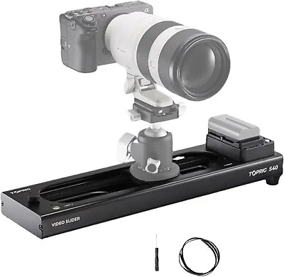 ACCSOON Toprig S40 Motorized Camera Slider 40cm App Wireless Control Slider Rail • $299.99