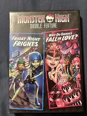 Monster High DVD Lot 13 Wishes Double Feature Ghouls Rule • $13.99