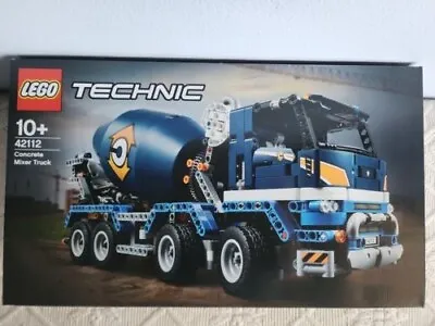 LEGO TECHNIC: Concrete Mixer Truck (42112) Retired Set • $245