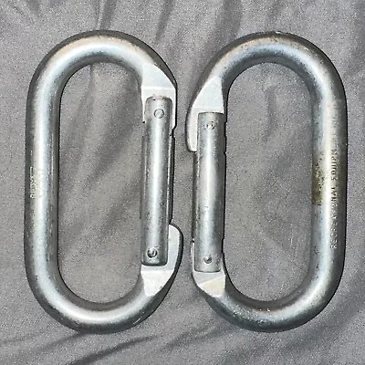 2 Vintage REI Carabiners Classic Lead Top Rope Trad Sport Climbing Carabiner • $27.16