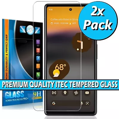 For Google Pixel 6a Gorilla Tempered Glass Screen Protector Film Cover • £2.49