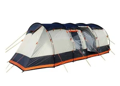 OLPro Wichenford  8 Berth Tunnel Tent Large Family Tent MISSING ROOM • £250
