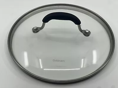 Cuisinart Glass Replacement Lid Pot Pan (9  In Outer) (8.5  In Inner) • $12.80