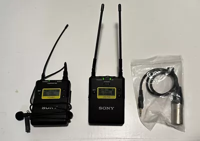 £287.21 • Buy Sony UWP-D11 Wireless Lavalier Microphone Set (UTX-B03 & URX-P03) With Lavalier