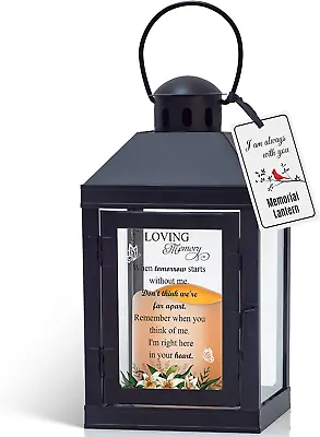 Memorial Lantern Sympathy Gifts For Loss Of A Loved One Bereavement Gifts • $39.18