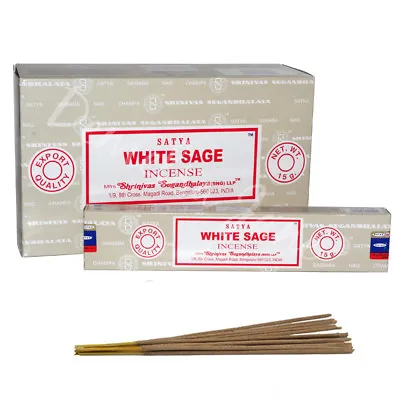 ❤️ Satya Incense Sticks Nag Champa Insence Joss 15g Mix & Match Genuine Scents • £2.49