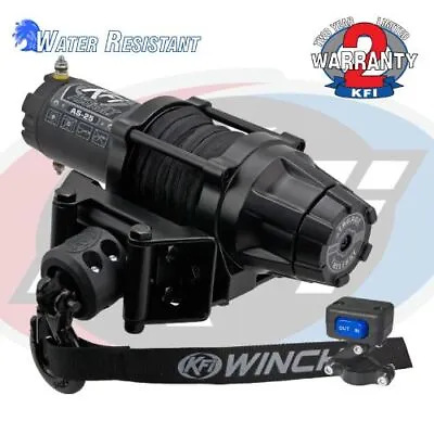KFI AS-25 Synthetic Rope Winch & Mount For 2007-2009 Honda TRX250 Recon TE/TM • $402.95