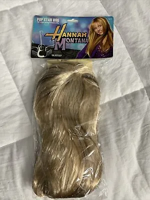 Disney Channel Hannah Montana Pop Star Full Length Wig Miley Cyrus • $29