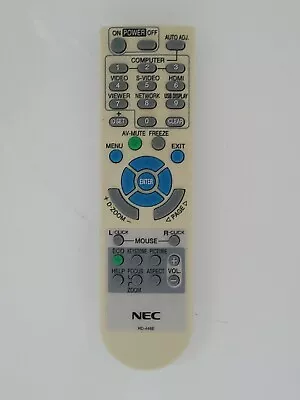 GenuineNEC Projector REMOTE CONTROL RD-452E • £9.99