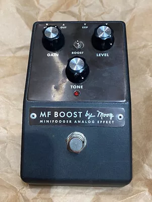 MF Boost By Moog V.1 Minifooger Analog Pedal Black • $275