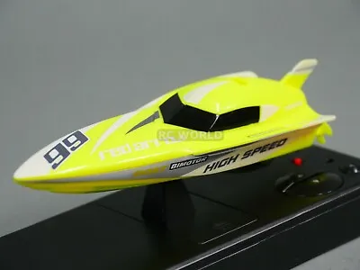 Remote Control RC Micro BOAT RC Mini  Boat -YELLOW - 2.4GHz • $12.99