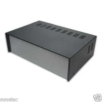 SC1283B 12  DIY Electronic Metal & Aluminium Project Box Enclosure Case • $49.99