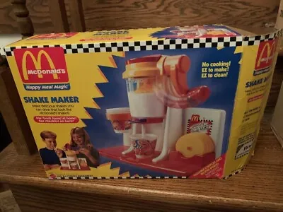 Vintage 1993 Mattel McDonalds Happy Meal Magic Shake Maker Complete Unused • $94.50