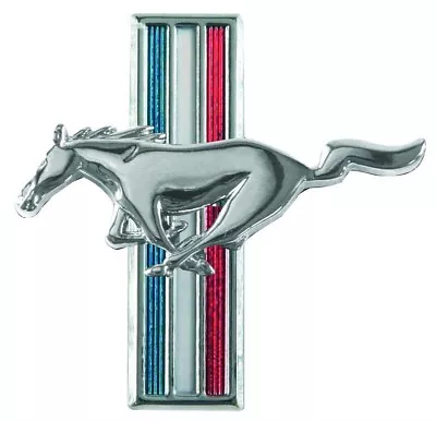 1965-66 Ford Mustang Fender Emblem W/Running Horse - LH New • $18.89