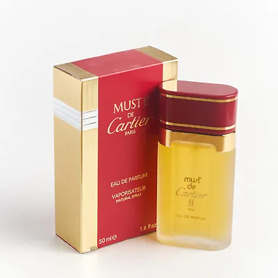 Must De Cartier II Eau De Parfum 1.6OZ Vintage Original EdP Women Perfume 2 • $399.99