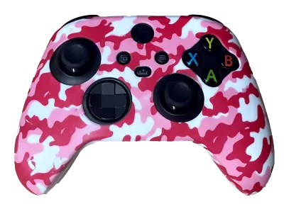 Silicone Cover For XBOX Series X/S Controller Case Skin - Pink Camo • $11.90