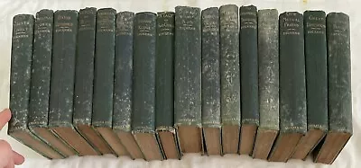 Charles Dickens Antique Books Chapman Hall Circa 1890 ILLUSTRATED X 16 GARS • £65