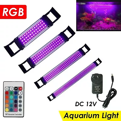 Aquarium Light Lighting Full Spectrum Aqua Plant Fish Tank Bar LED Lamp 28-88CM • $64.99