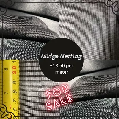 Midge/ Pollen￼ Netting. • £18.50