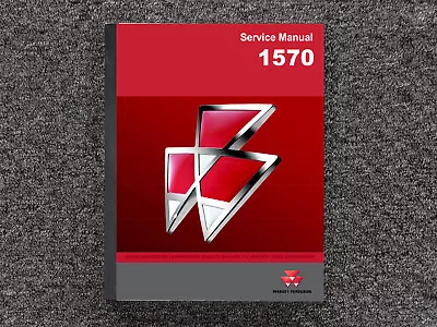 MASSEY FERGUSON BACKHOE 1570 Repair Service Shop Manual • $279.30