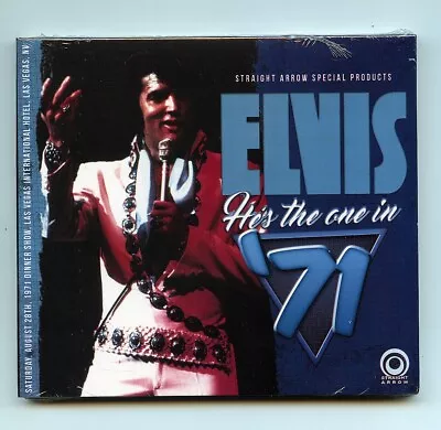 Rare Rock 'n Roll CD - Elvis Presley -He's The One In '71 - NEW~SEALED - Import • $29.99