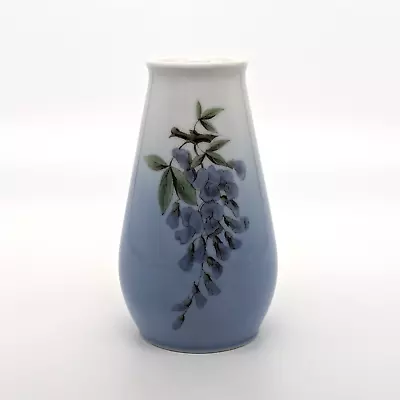Bing & Grondahl Denmark Wisteria Bud Vase 4 1/2  B&G Danish Porcelain Copenhagen • $26.95